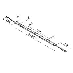 MODELL 0082 | LED-Band | Linear Light | 3000K | 390 lm/m...