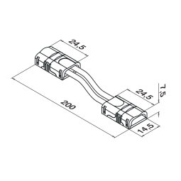 MODELL 0028 | LED-Band (Eck-) Verbinder | IP20 | für...