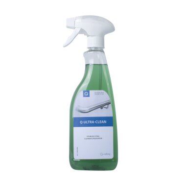 MODELL 0610 | Q-ultra-clean | 500 ml | Q-22 | Reinigungsspray für Edelstahl